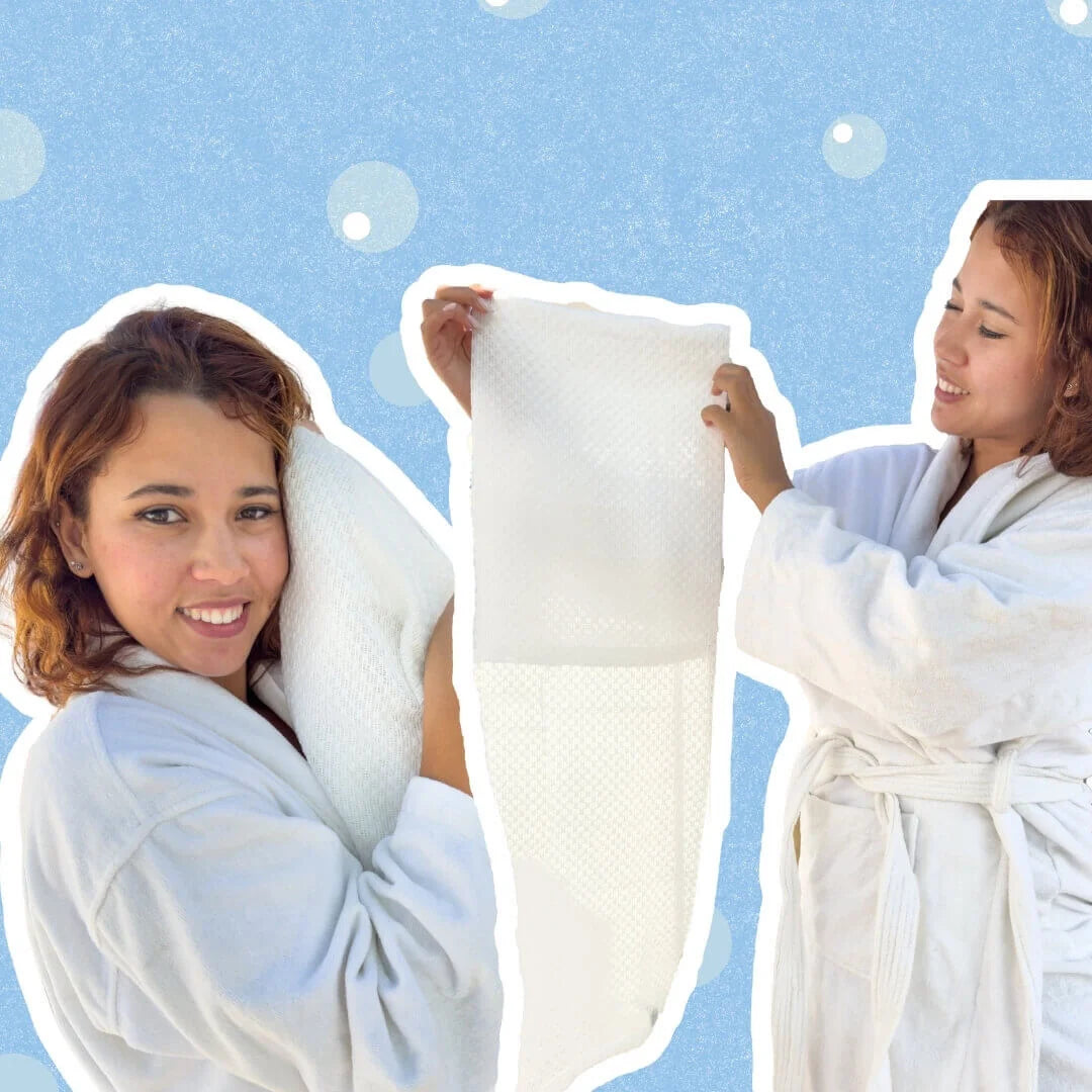PureScrub™ - Serviette de douche exfoliante antibactérienne