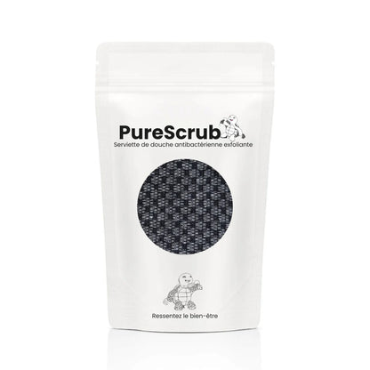 PureScrub™ - Serviette de douche exfoliante antibactérienne