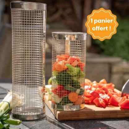 PANIER GOURMET — Le secret pour des grillades propres, croustillantes et sans effort