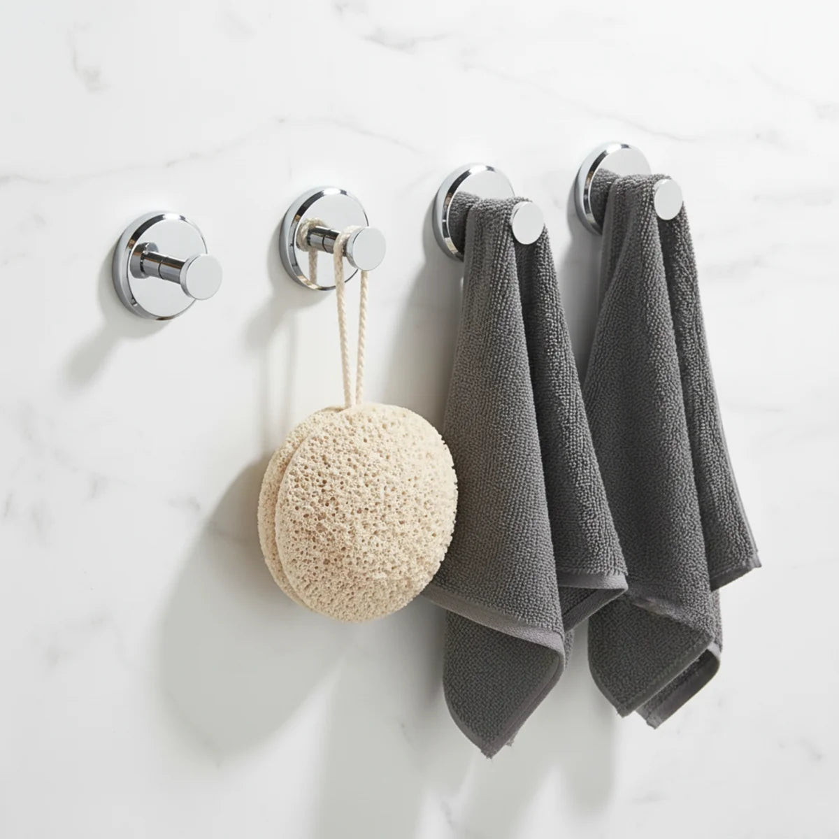 Crochets à Ventouse ACCROC - Lot de 4