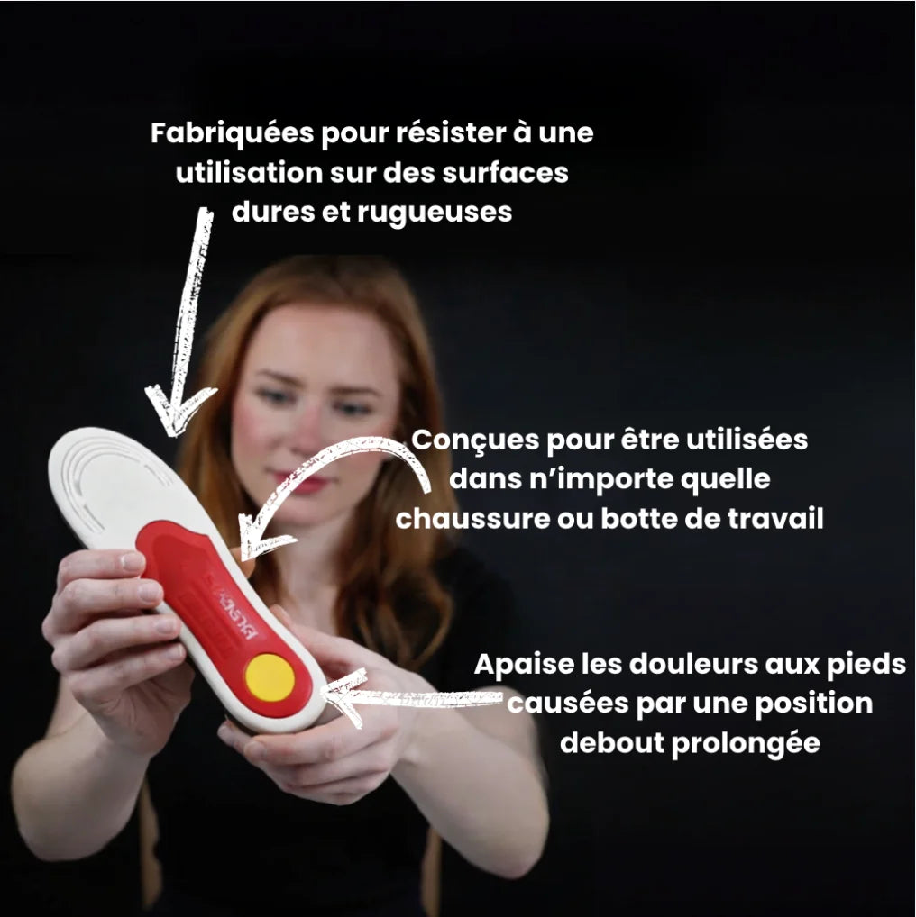 OrthoRelief™ — Semelles de soutien et confort actif
