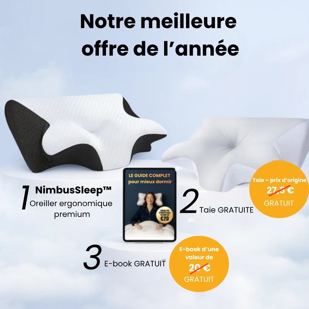 Oreiller à mémoire de forme NimbusSleep™