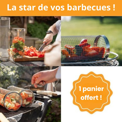 PANIER GOURMET — Le secret pour des grillades propres, croustillantes et sans effort