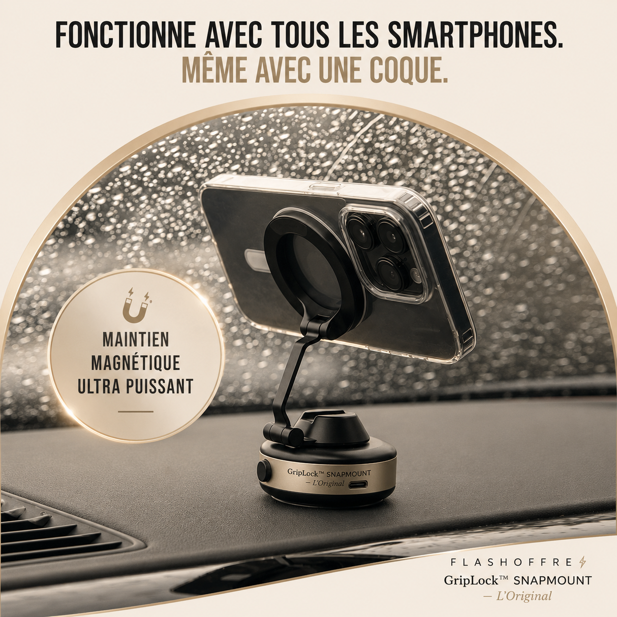 GripLock™ SNAPMOUNT — L’Original