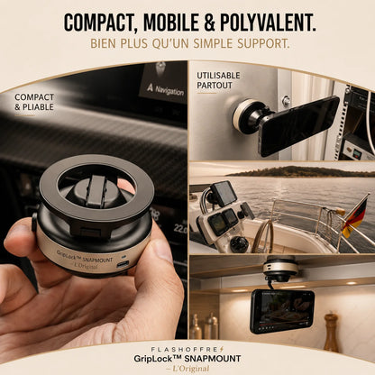 GripLock™ SNAPMOUNT — L’Original